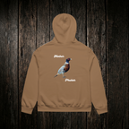 Mother Phukar Hoodie Vintage Brown back - dark wood style