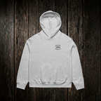 Mother Phukar Hoodie Athletic Heather front - dark wood style