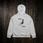 Mother Phukar Hoodie Athletic Heather back - dark wood style