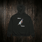 Mother Phukar Hoodie Vintage Black back - dark wood style