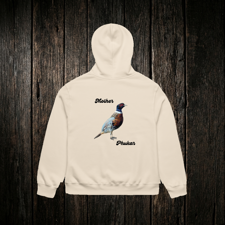 Mother Phukar Hoodie Dust back - dark wood style