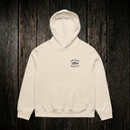 Upland Game Birds Hoodie Dust front - dark wood style